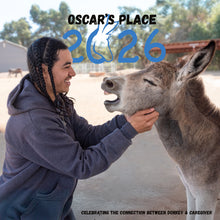 Load image into Gallery viewer, 2026 Calendar: Celebrating the Connection Between Donkey & Caregiver