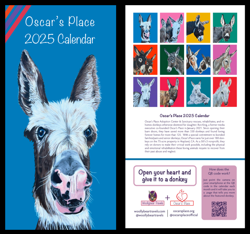 BOGO 2025 Calendars Oscar's Place Adoption Center & Sanctuary